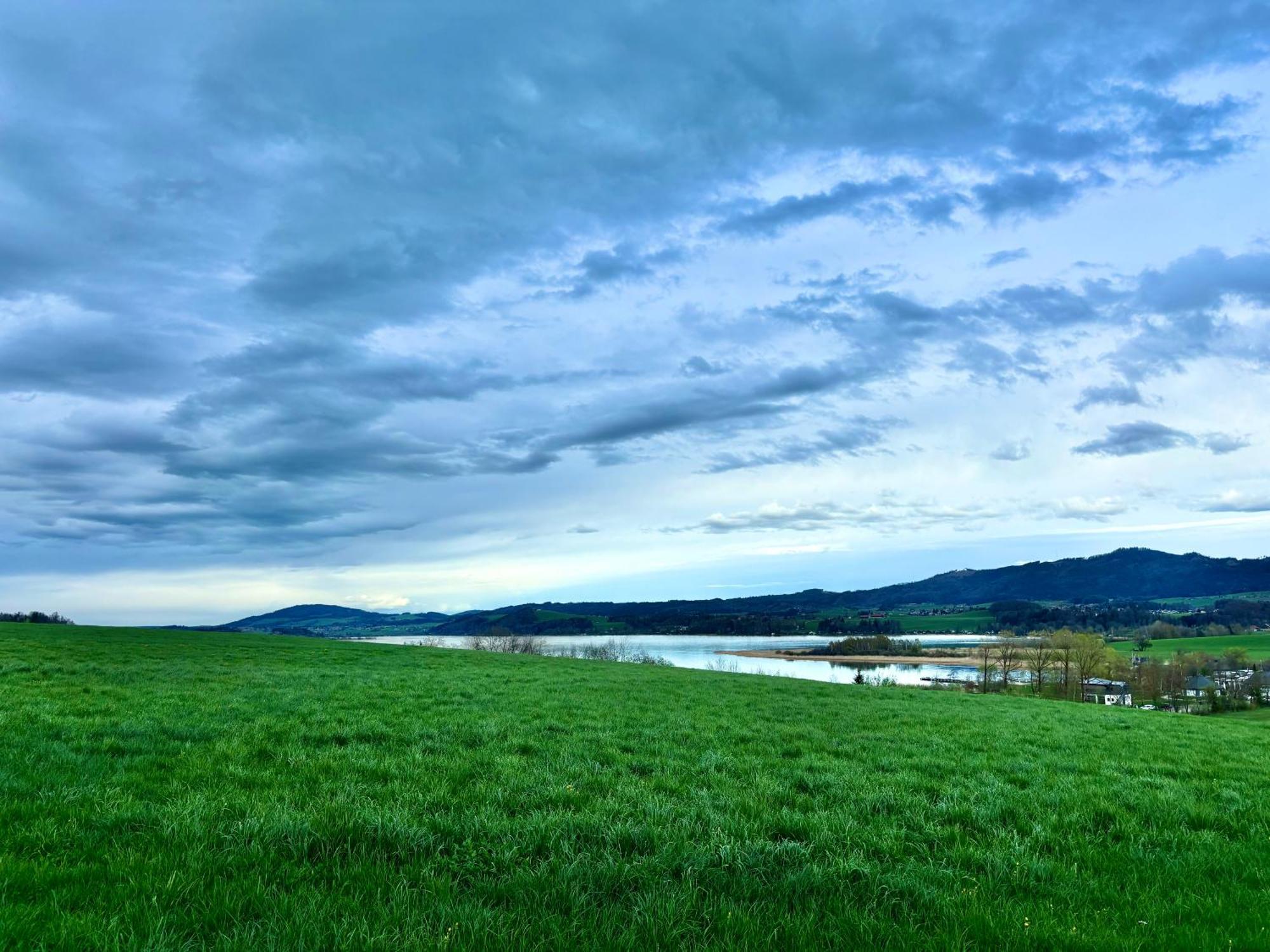 Helle Ferienwohnung am Wallersee Seekirchen am Wallersee Exterior foto