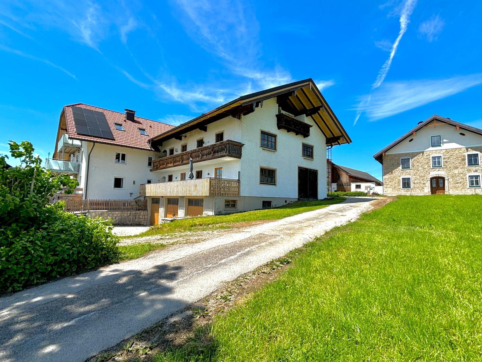 Helle Ferienwohnung am Wallersee Seekirchen am Wallersee Exterior foto